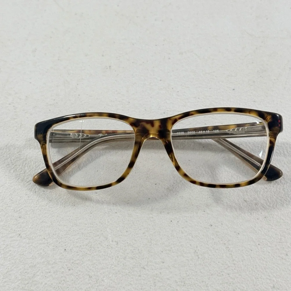 Ray-Ban RB1536 3602  Brown‎ Black Tortoise Eyeglass FRAME ONLY 46-16-125 Classic